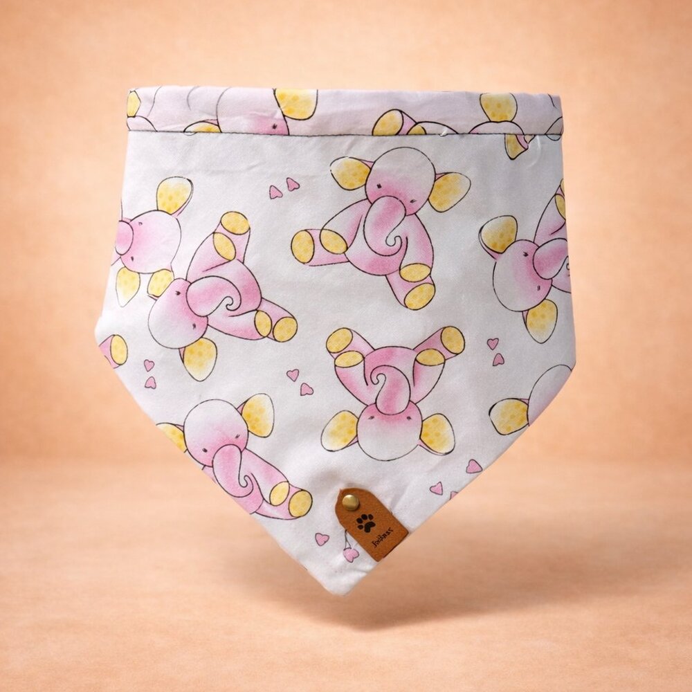 Reversible Dog & Cat Bandana | 100% Cotton | Handmade | 12" Neck | Gift‑Ready